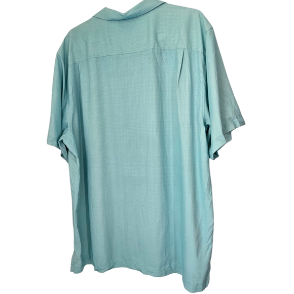 Tommy Bahama Men's Garden Of Hope & Courage Silk Hawaiian Shirt - Picture 3 of 11